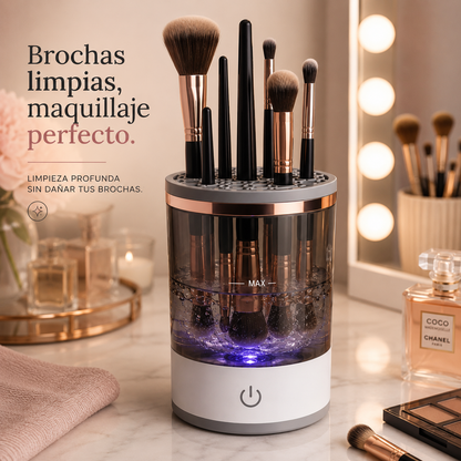 Limpiador Electronico De Brochas Cosmeti